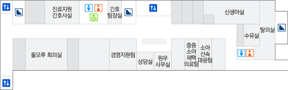 4층 원내 위치도