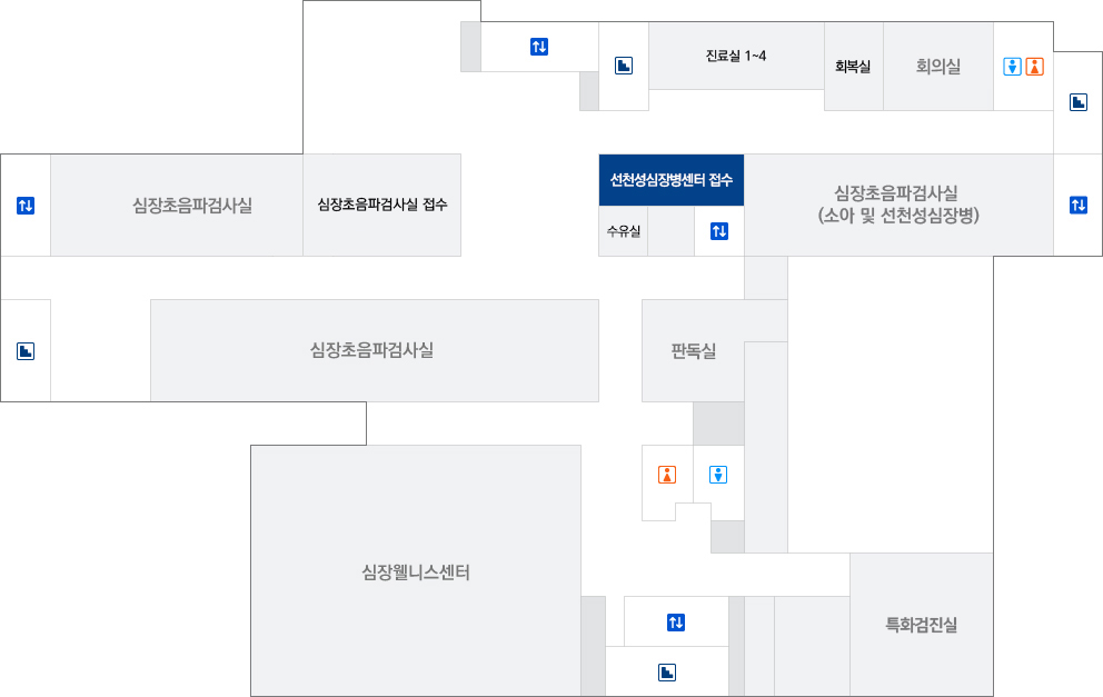 2층 원내 위치도